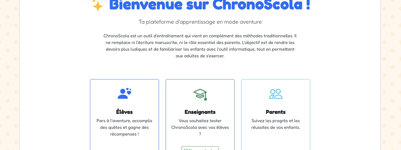 Chronoscola