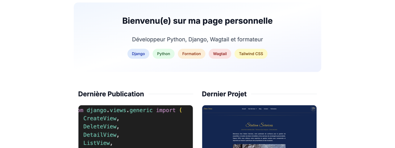 PyGabDev : un projet Django / Wagtail